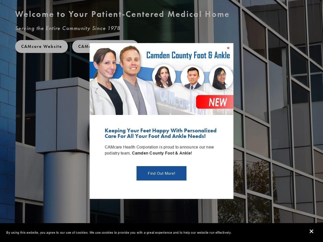 CAMcare Health Corporation screenshot