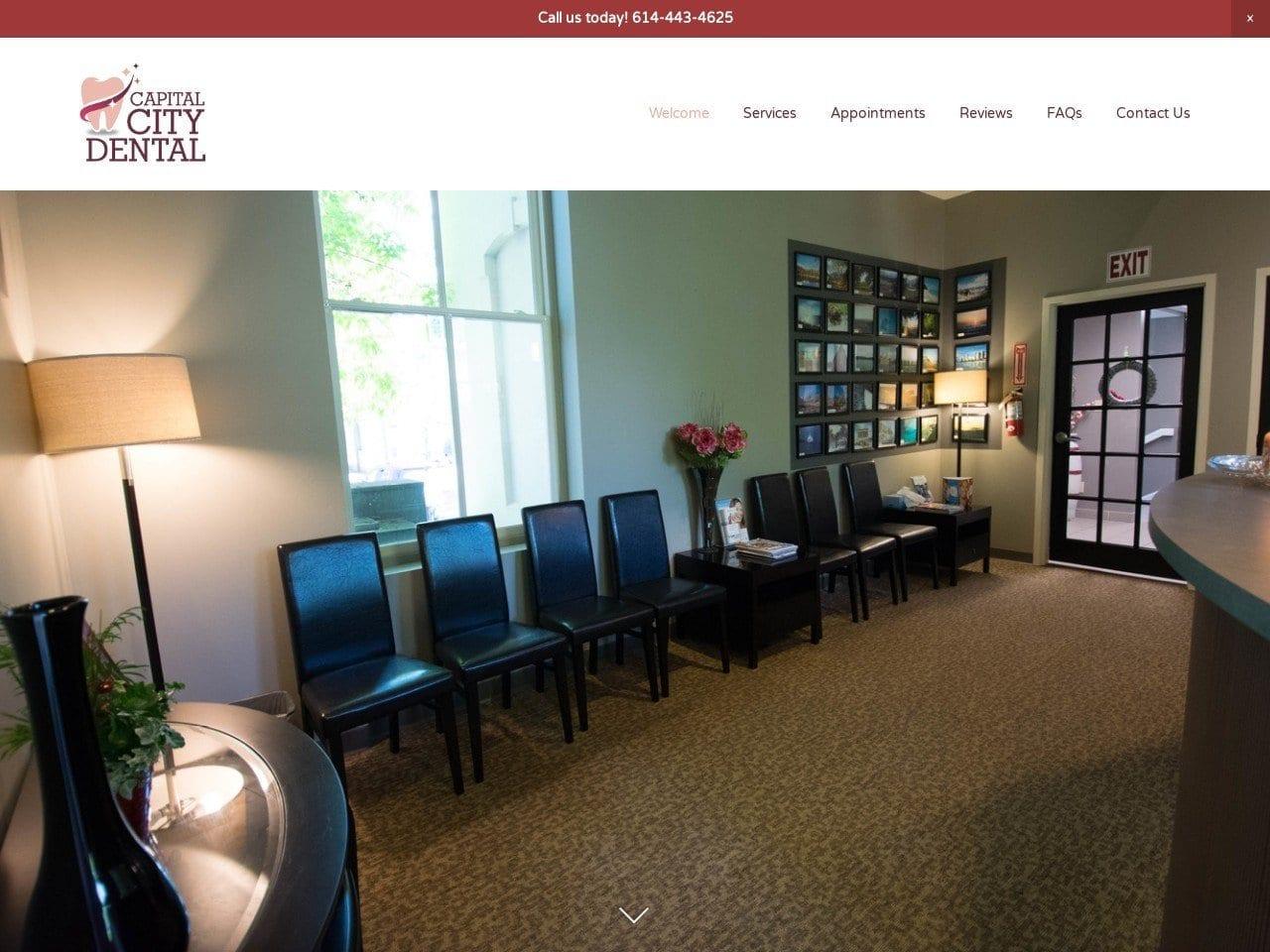 Capital City Dental; David Szana DDS screenshot
