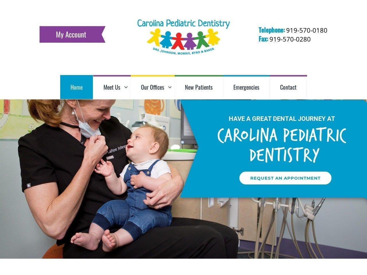 Carolina Pediatric Dentistry screenshot