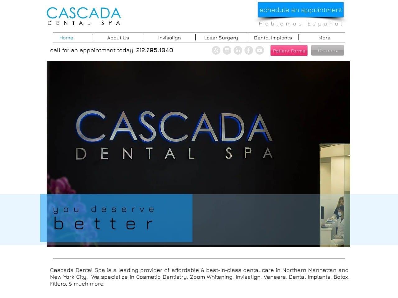 Cascada Dental Spa screenshot
