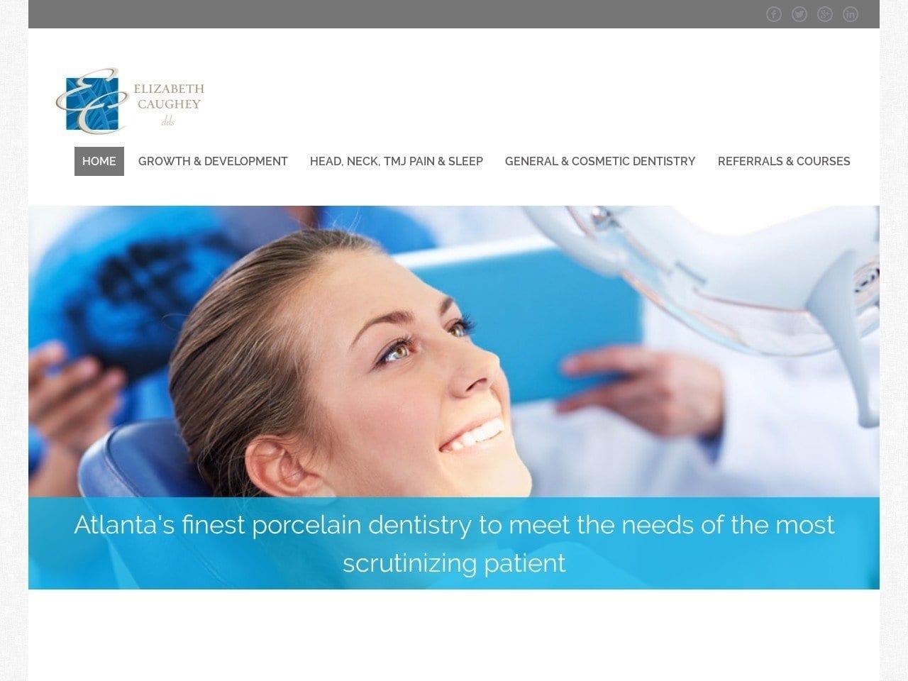 Dr. Elizabeth Caughey DDS screenshot