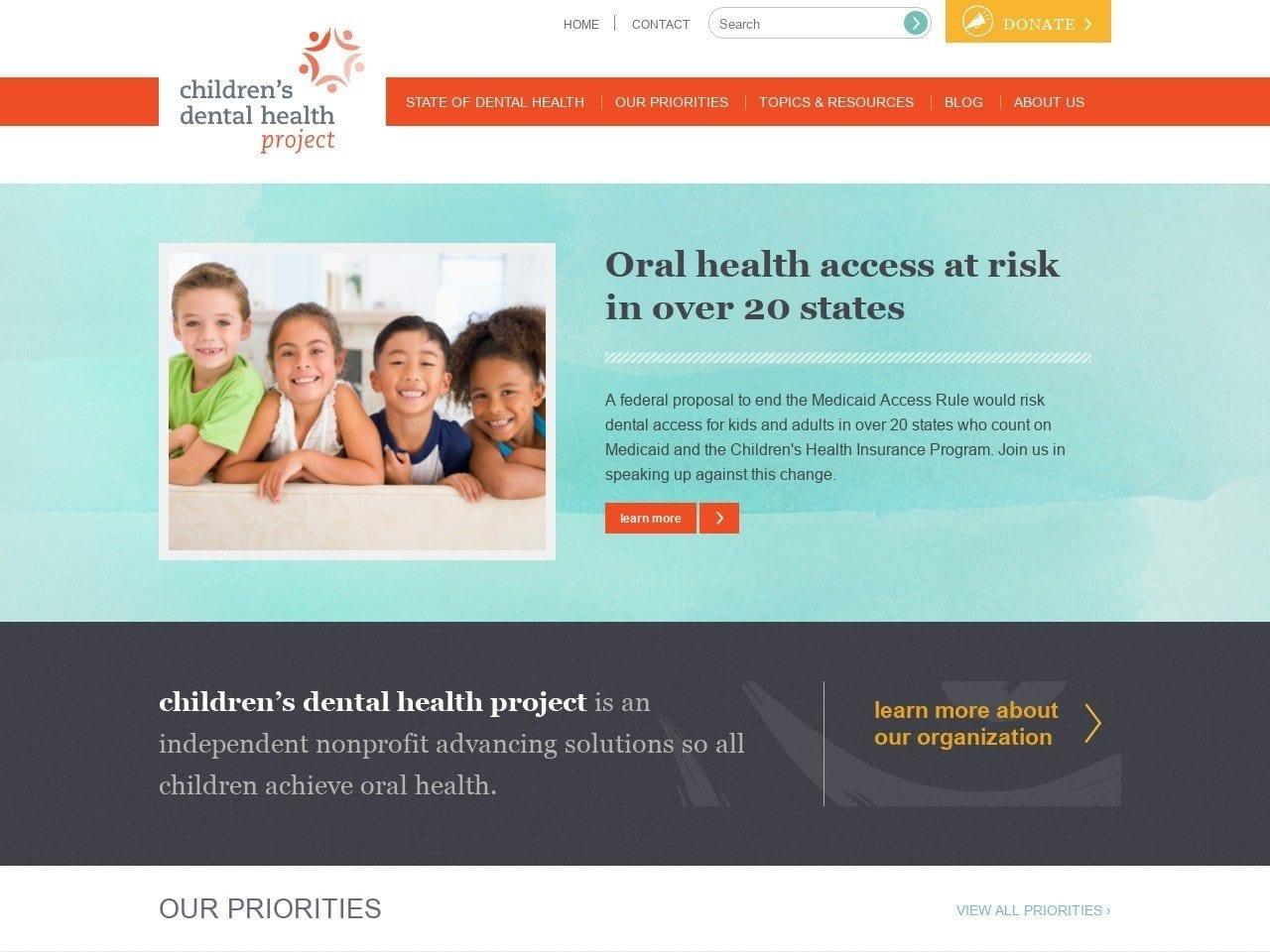 Children's Dental Health Project screenshot