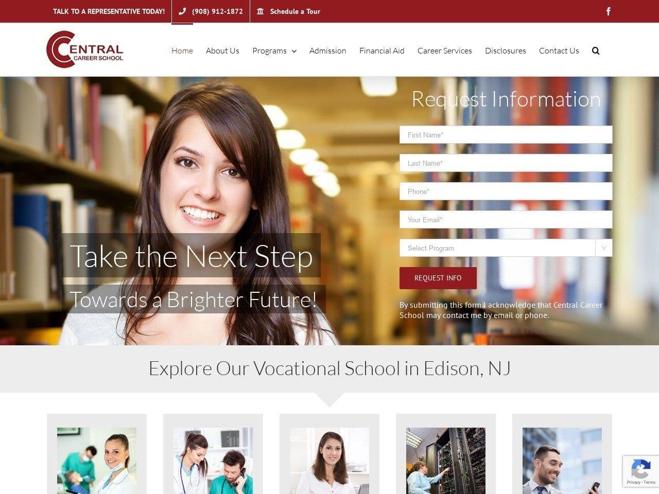 Central Career School screenshot