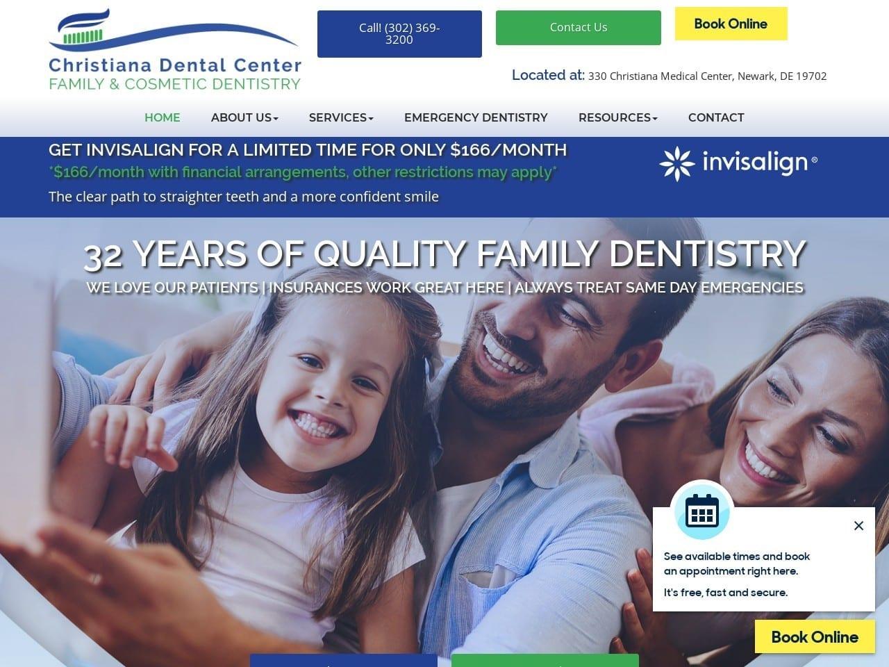Christiana Dental Center screenshot