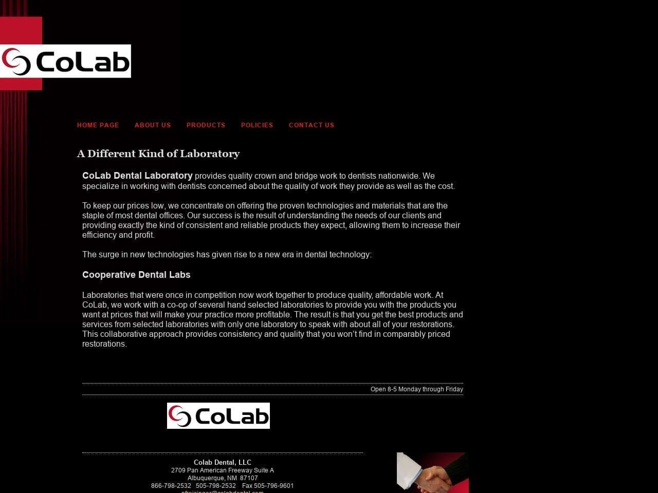 Colab LLC screenshot