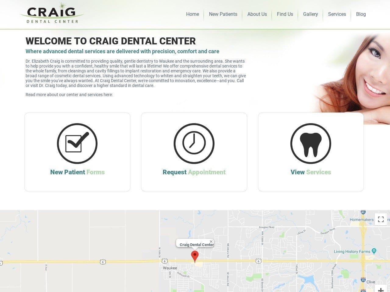 Craig Dental Center screenshot