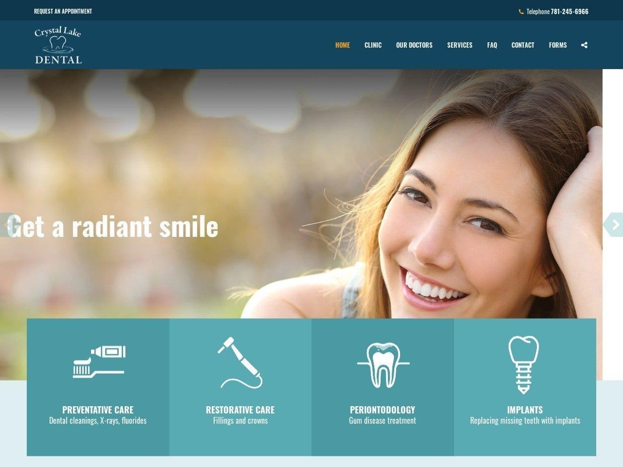 Crystal Lake Dental screenshot