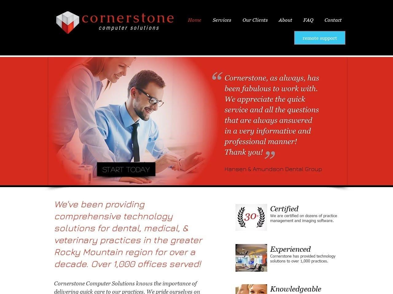 Cstone Dental screenshot