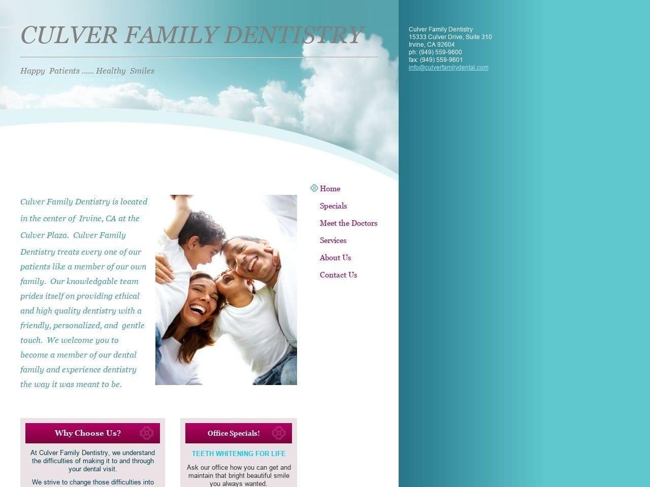 Culver Family Dentist screenshot