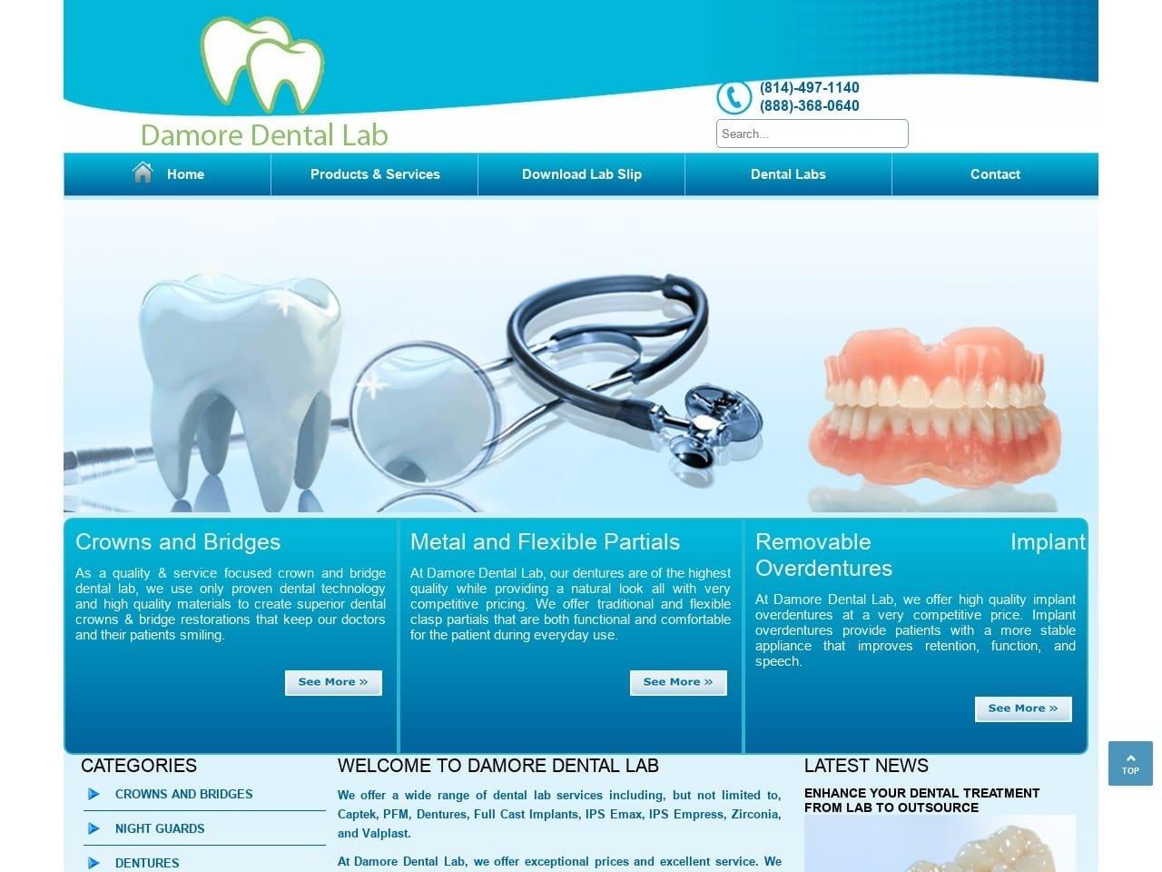 Damore Dental Lab screenshot