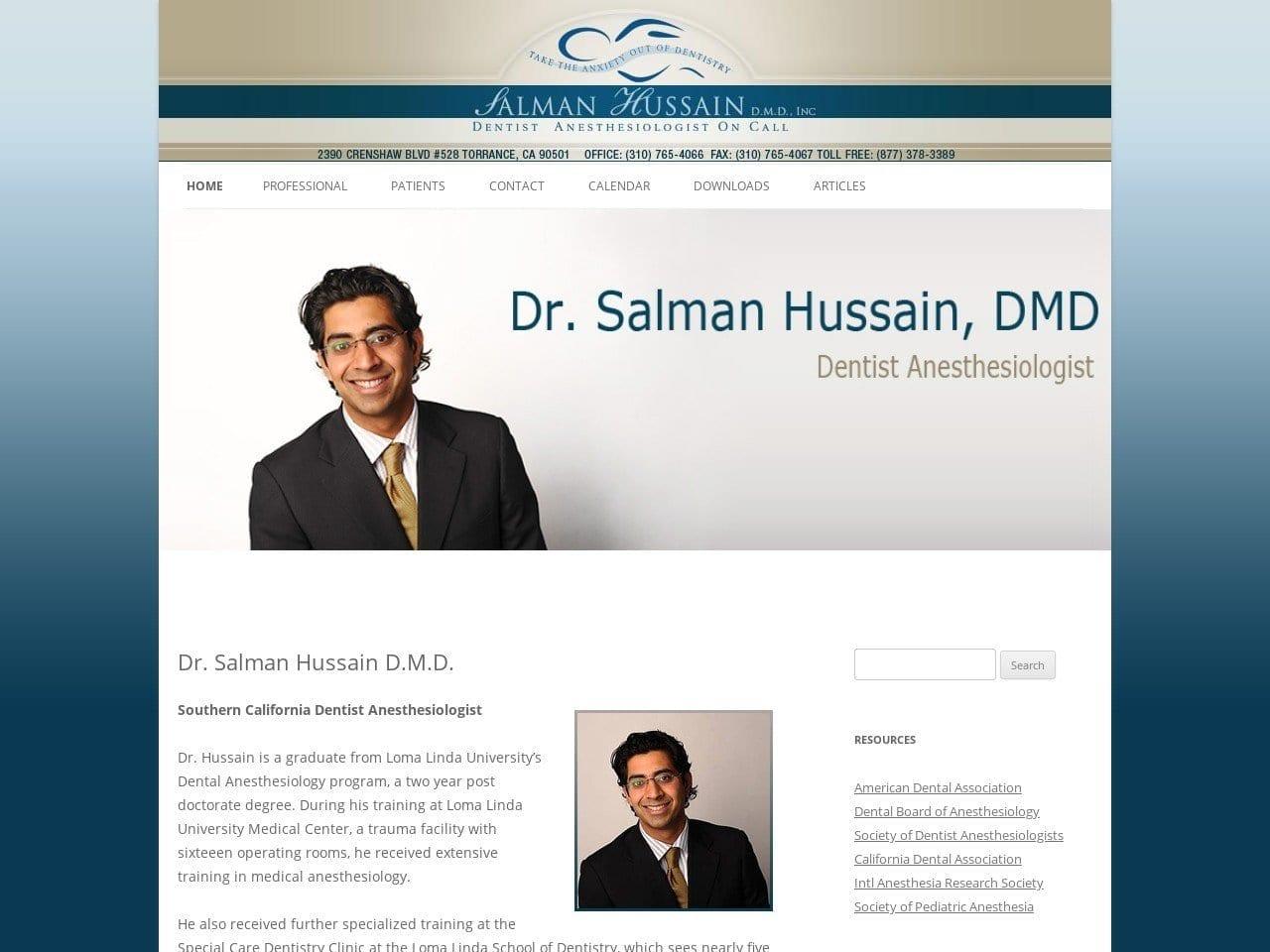 Dr. Salman Hussain DMD Inc screenshot