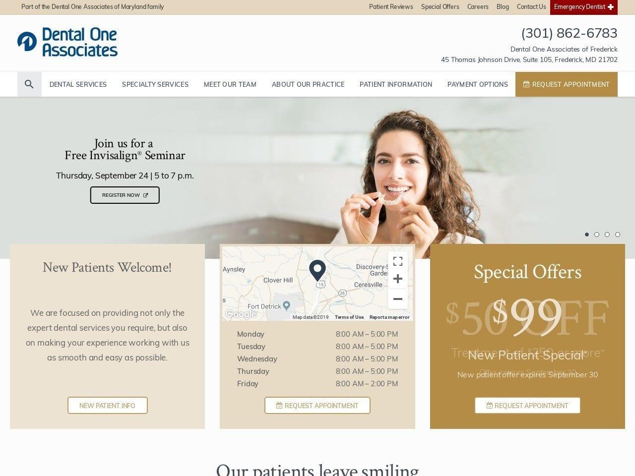Dental Care Frederick screenshot