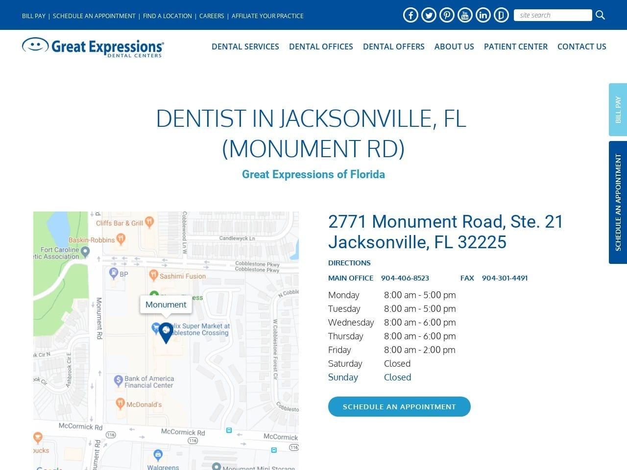 Dr. Marie J. Basco DDS screenshot