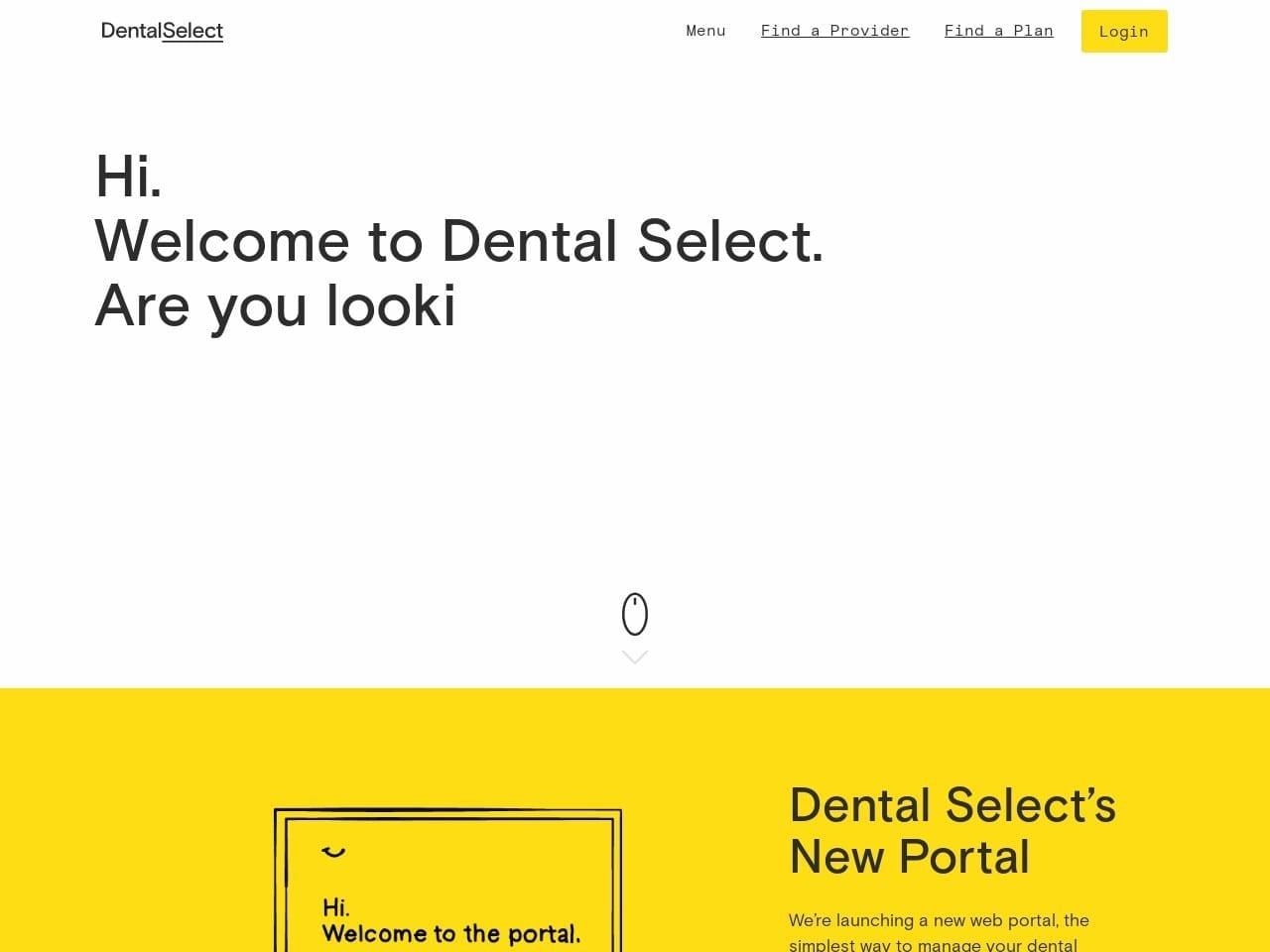 Dental Select screenshot