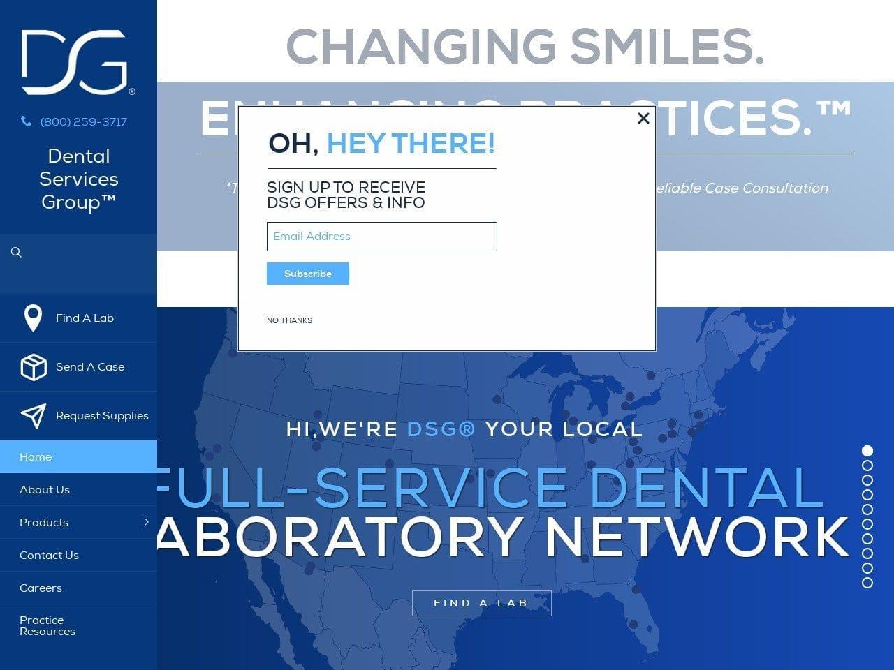 Dental Services Group screenshot