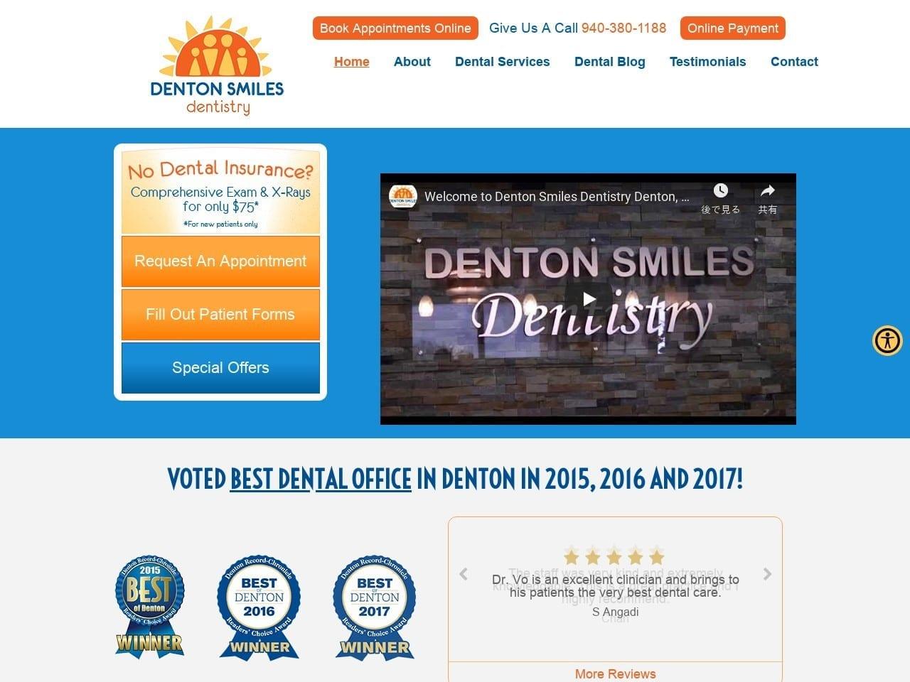 Denton Smiles Dentist screenshot