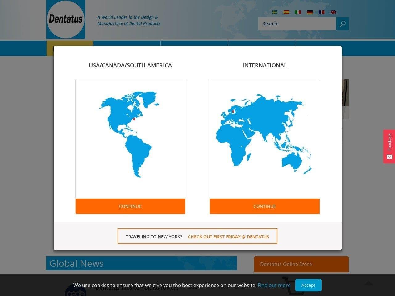 Dentatus USA Ltd screenshot