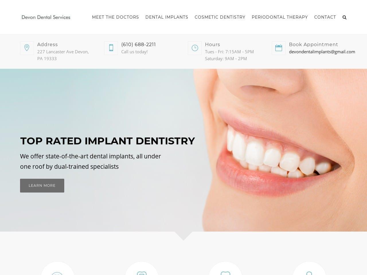 Devon Dental Services screenshot