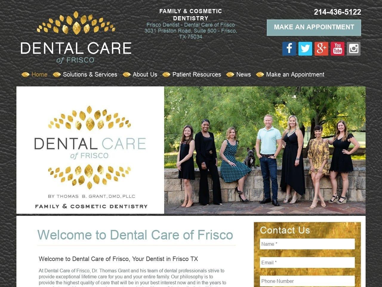 Dental Care of Frisco screenshot