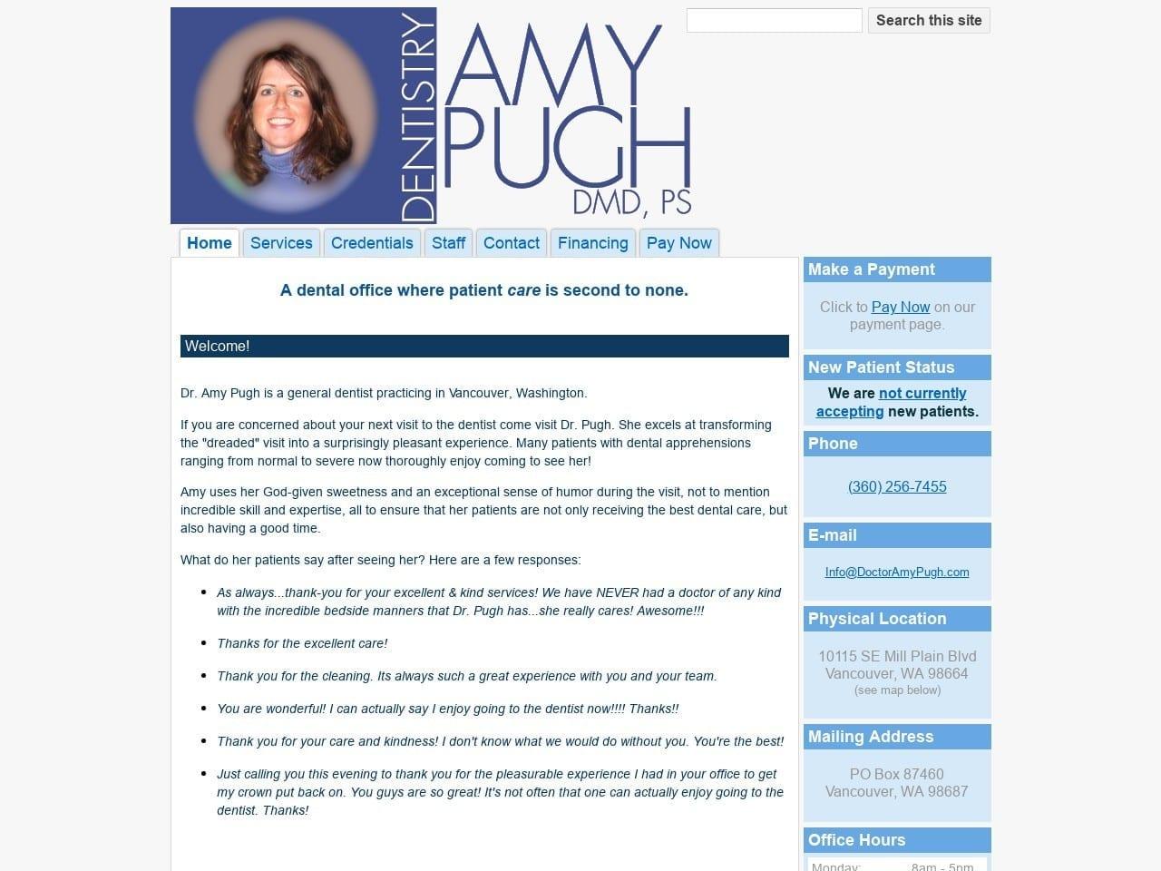 Amy Pugh DMD PS screenshot