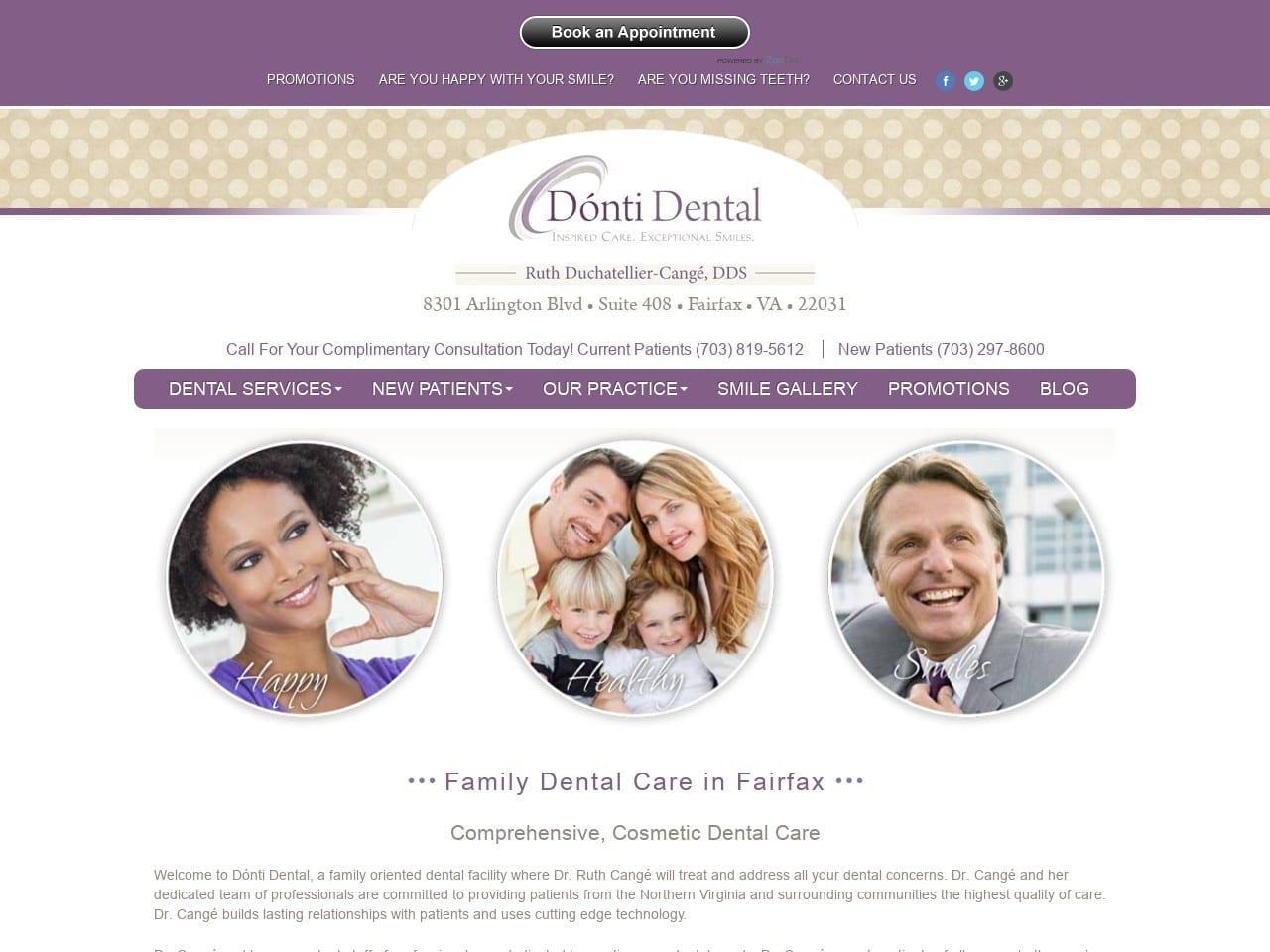 Donti Dental screenshot