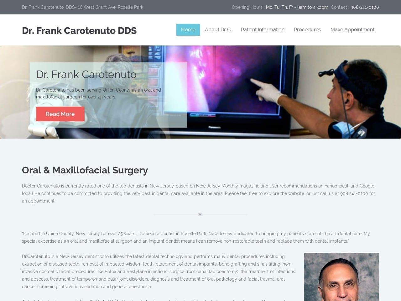 Carotenuto Frank DDS screenshot