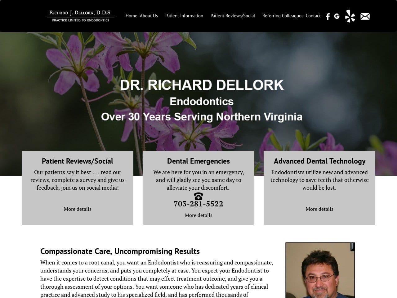 Dellork Richard J DDS screenshot