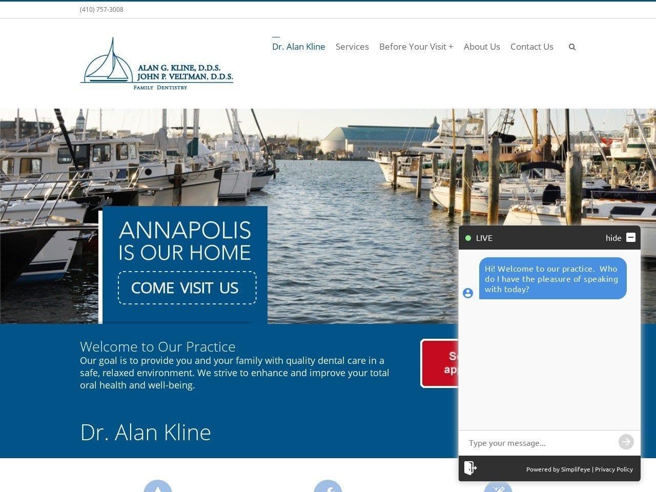 Alan G Kline LLC screenshot