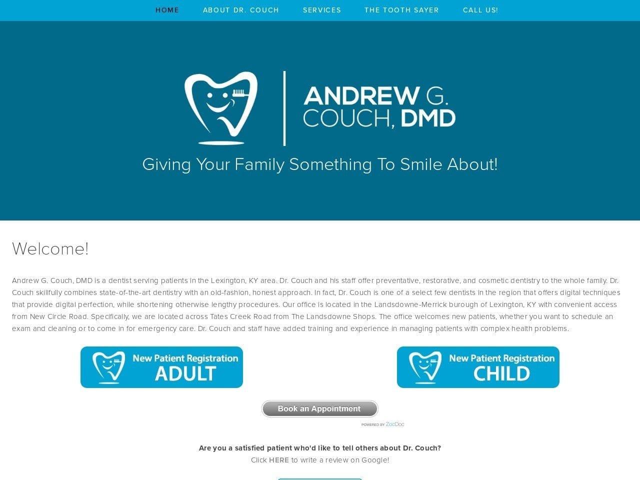 Andrew G. Couch DMD screenshot