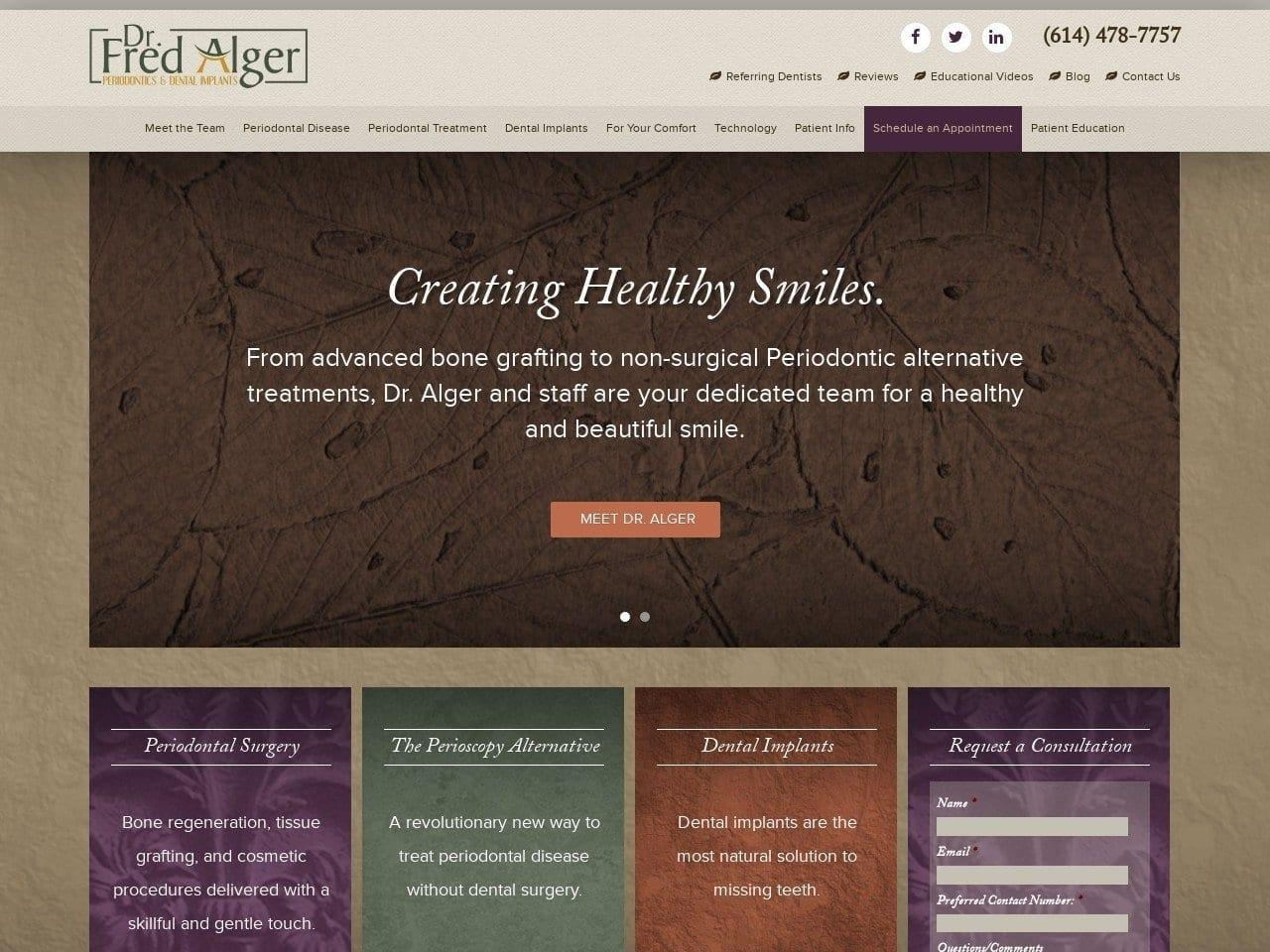 Dr. Fred Alger DDS MS screenshot
