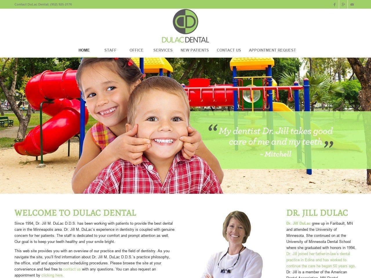 DuLac Dental screenshot