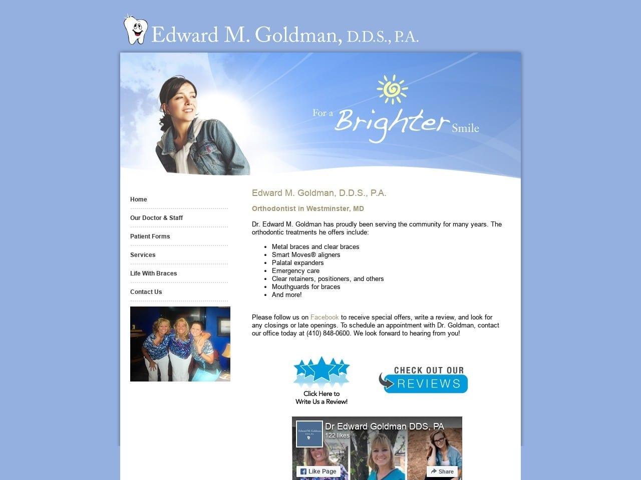 Edward M Goldman PA screenshot