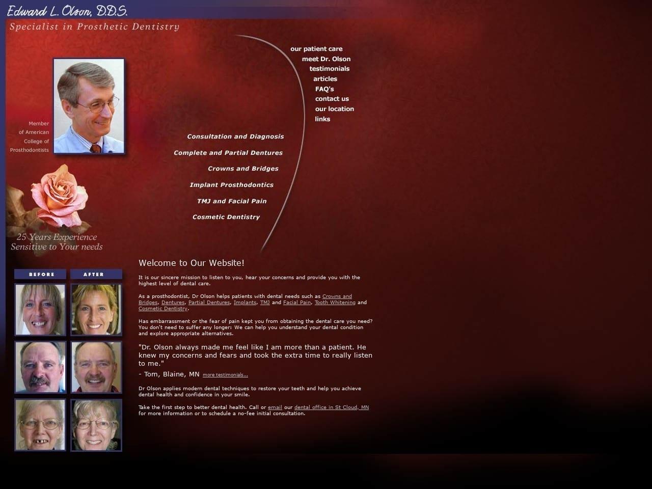Edward L Olson PA screenshot