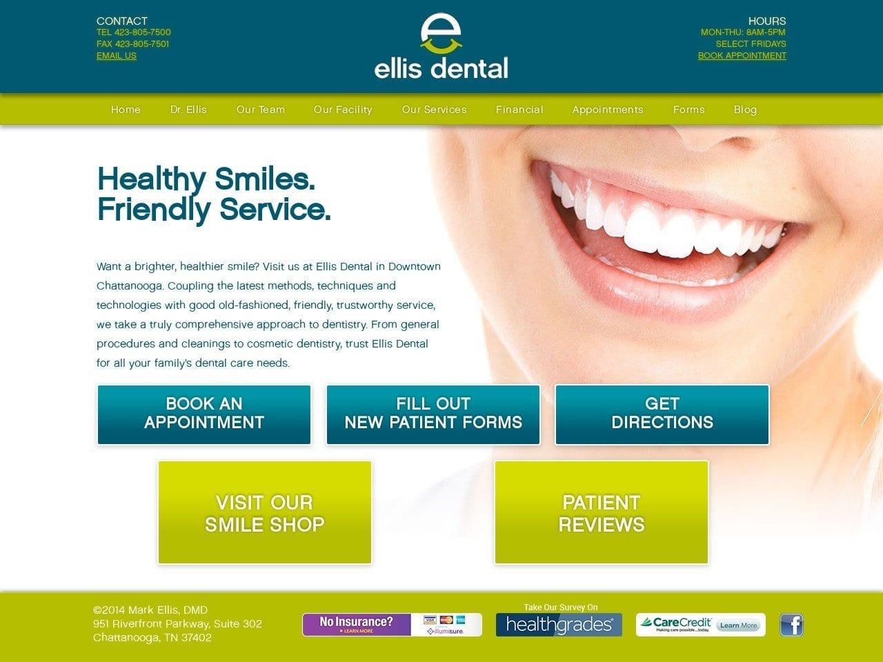 Ellis Dental screenshot