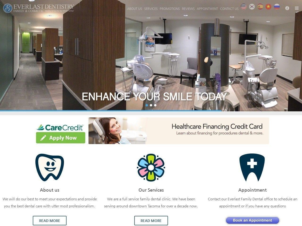 Everlast Family Dental Clinic screenshot