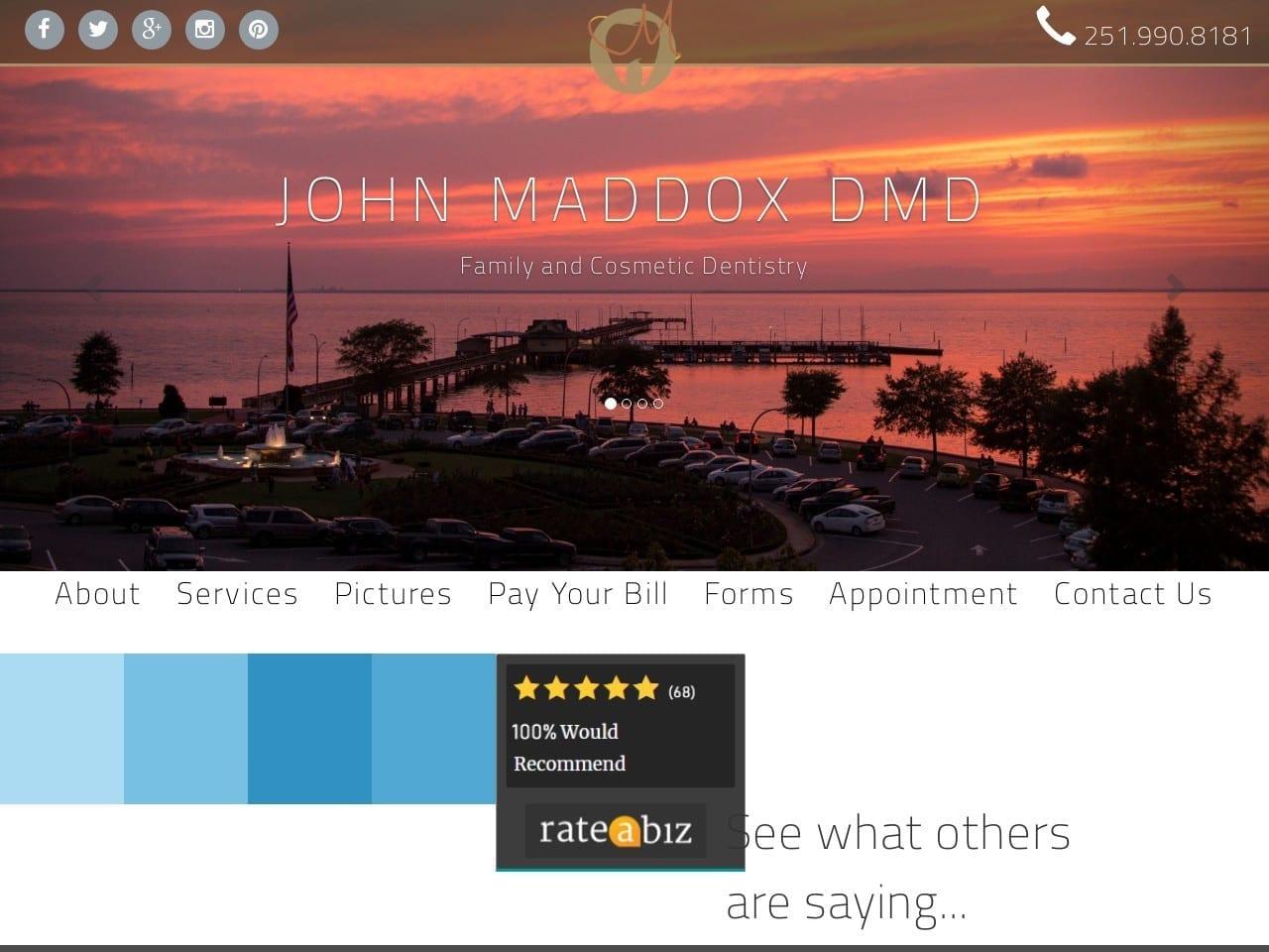 John A Maddox D.M.D. screenshot