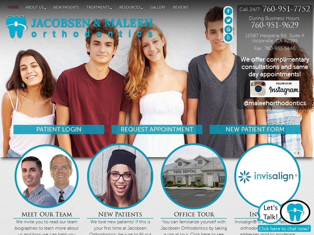 Michael L Jacobsen DDS screenshot