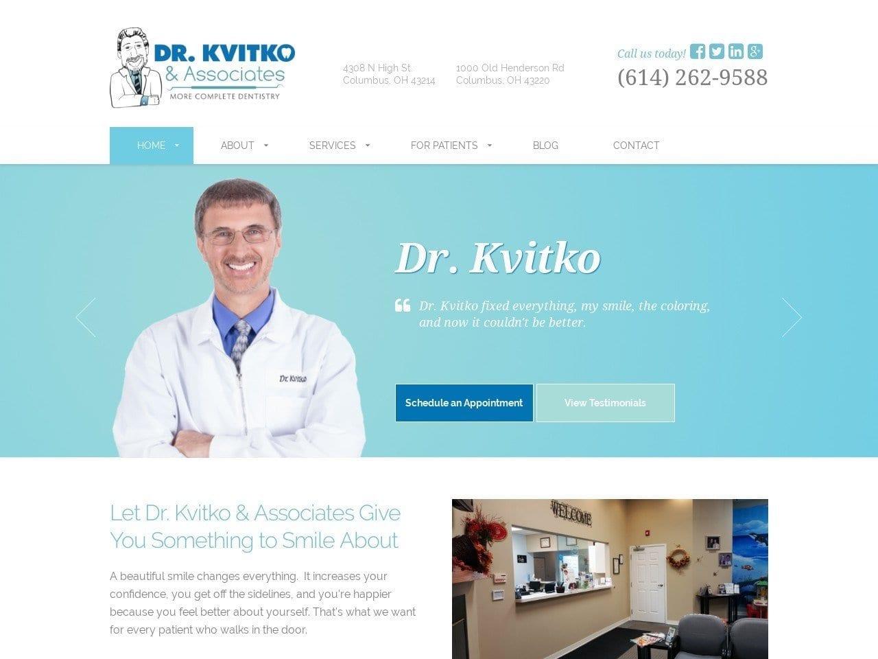 Dr. Kvitko Metnes Dentist screenshot
