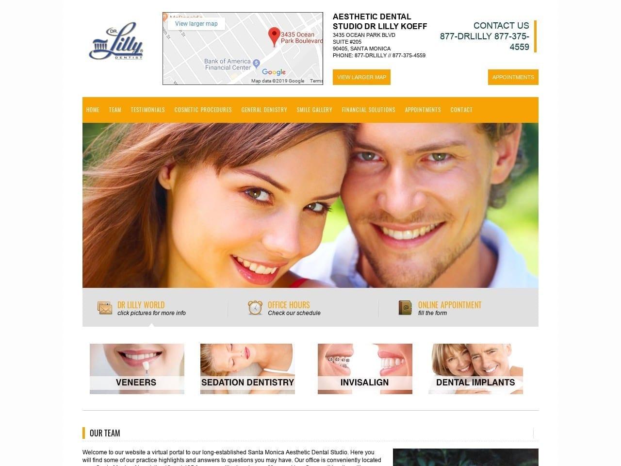 Lily Koeff Inc screenshot