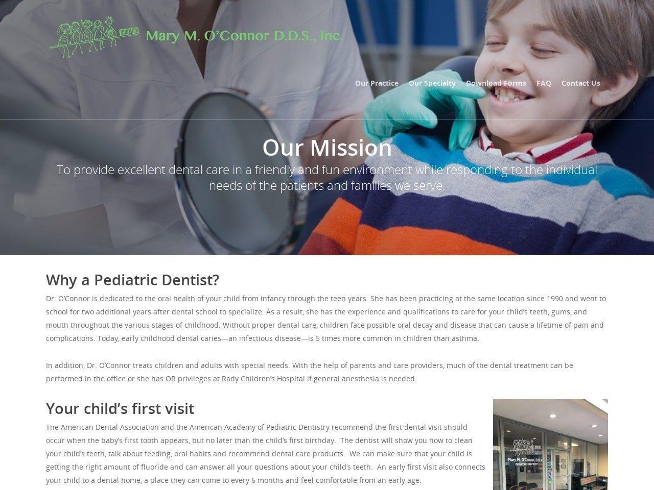 Mary M O Dentist screenshot