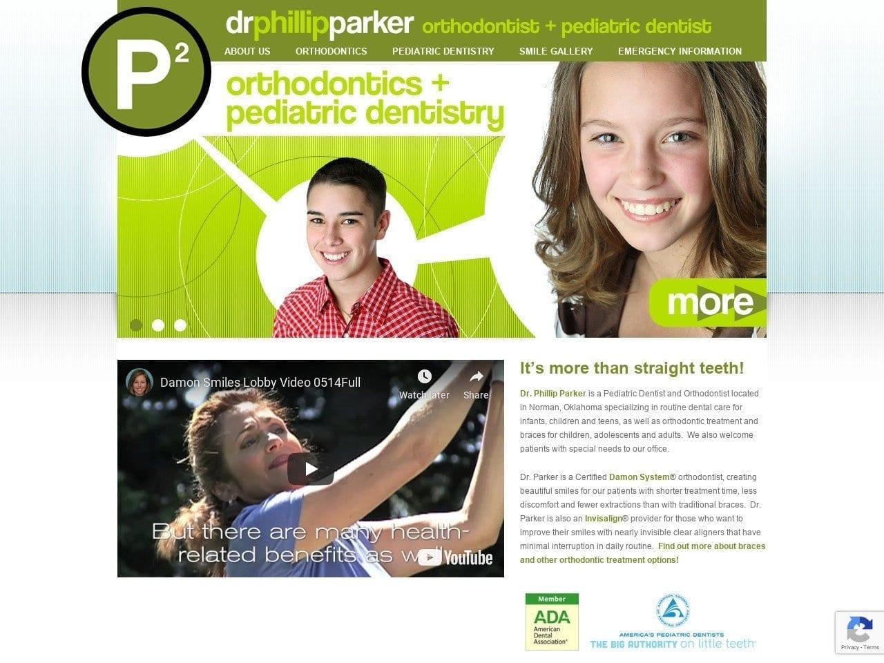 Dr. Phillip R. Parker DDS screenshot