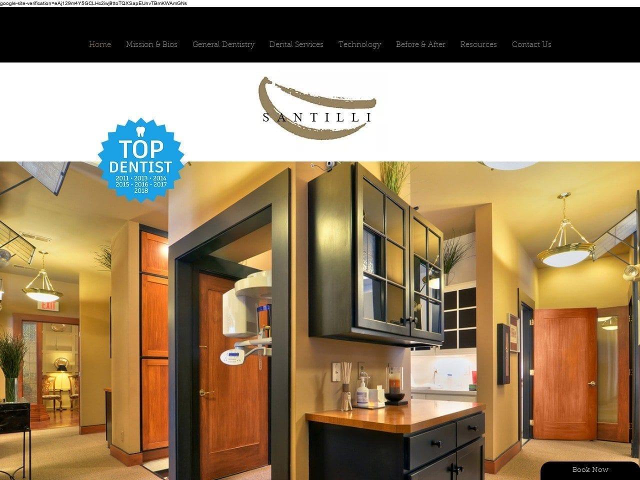 Dr. Jeffrey P. Santilli DDS screenshot