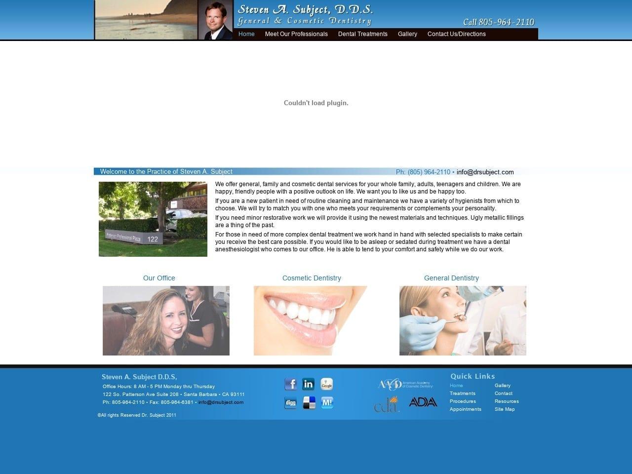 Steven Subject DDS screenshot