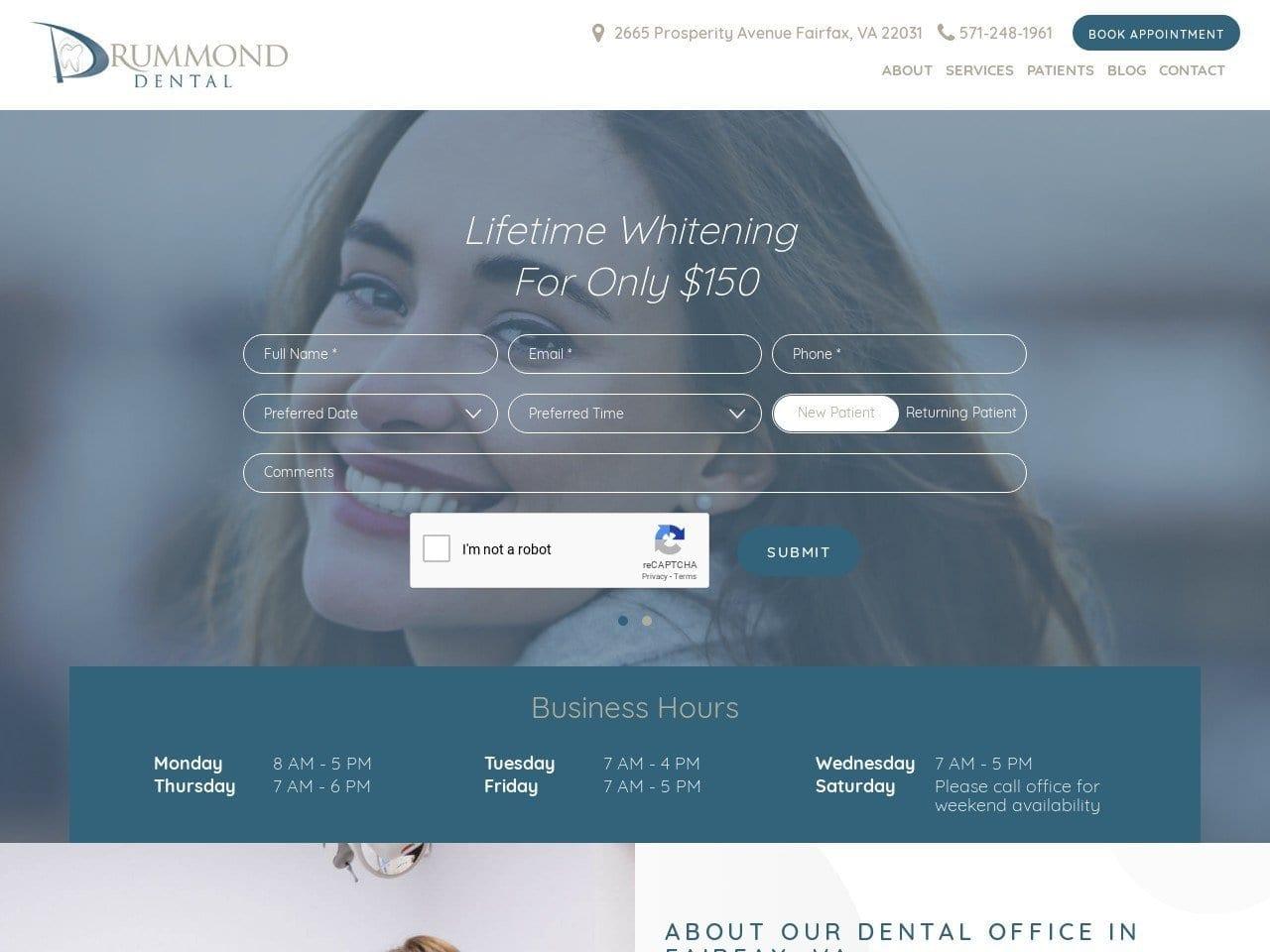 Drummond Dental Care screenshot