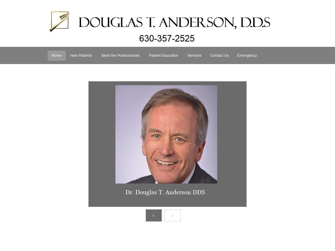 Dr. Douglas T. Anderson DDS. screenshot