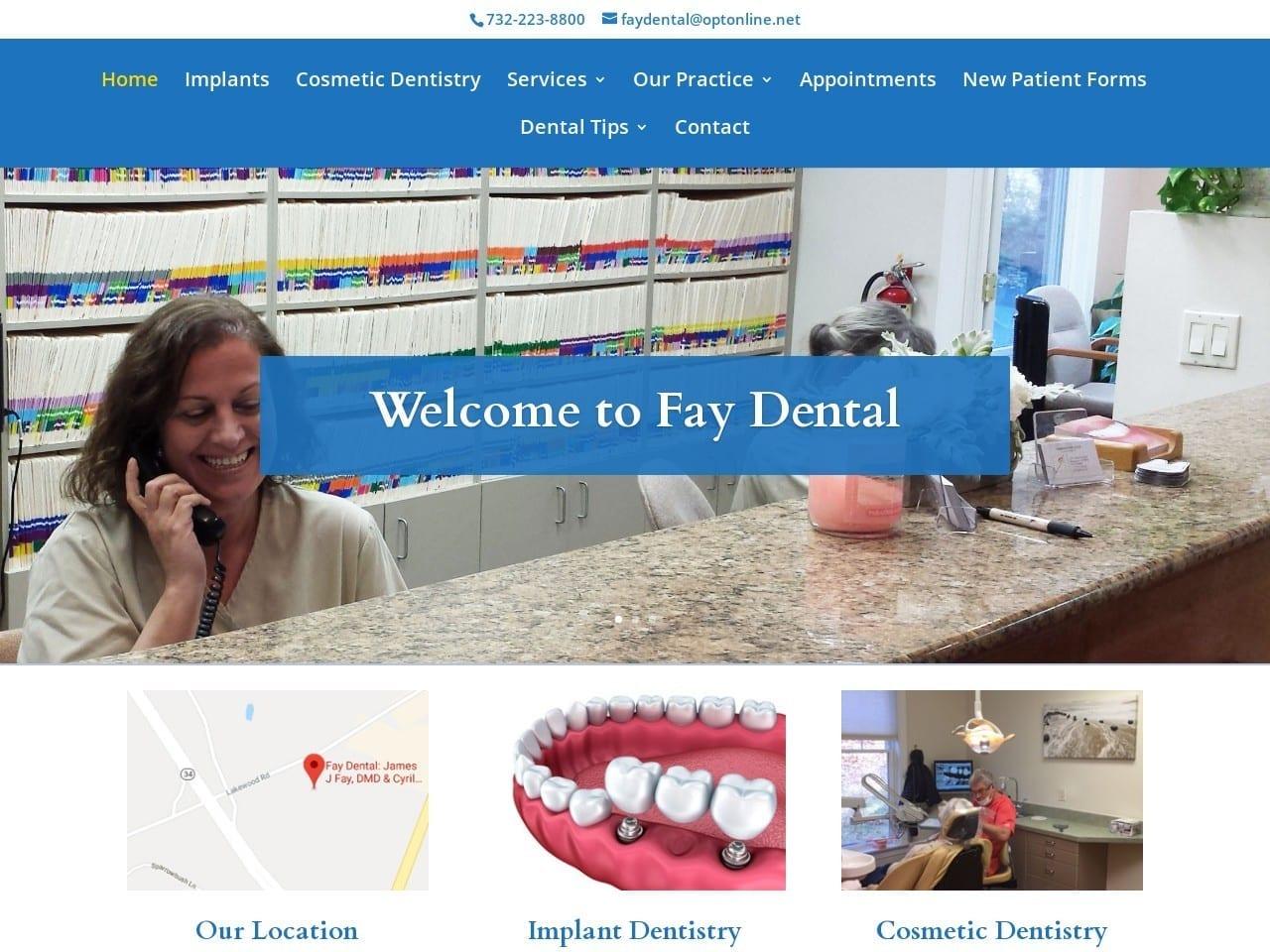 Fay Dental screenshot