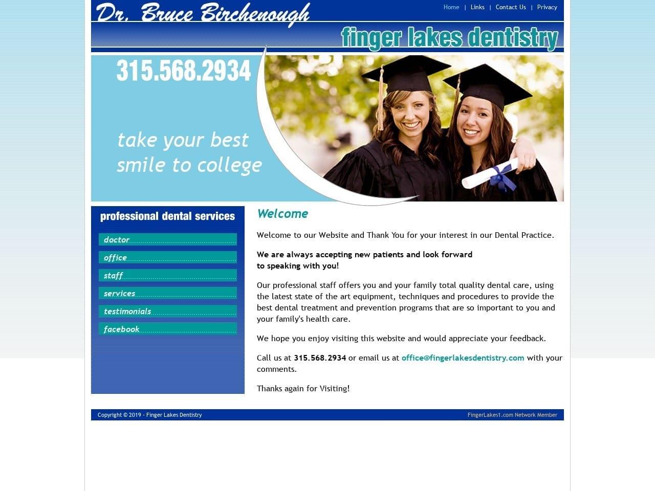 Bruce A Birchenough D.M.D. Dental Services screenshot