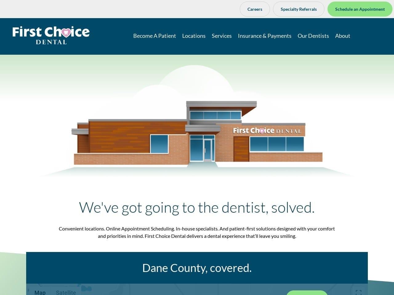 First Choice Dental screenshot