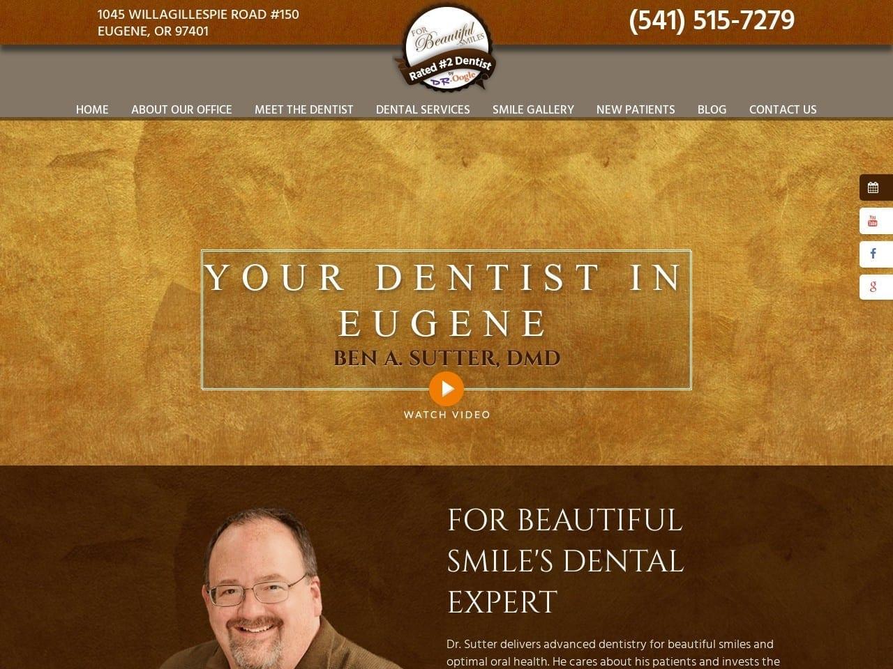 Dr. Ben A. Sutter screenshot