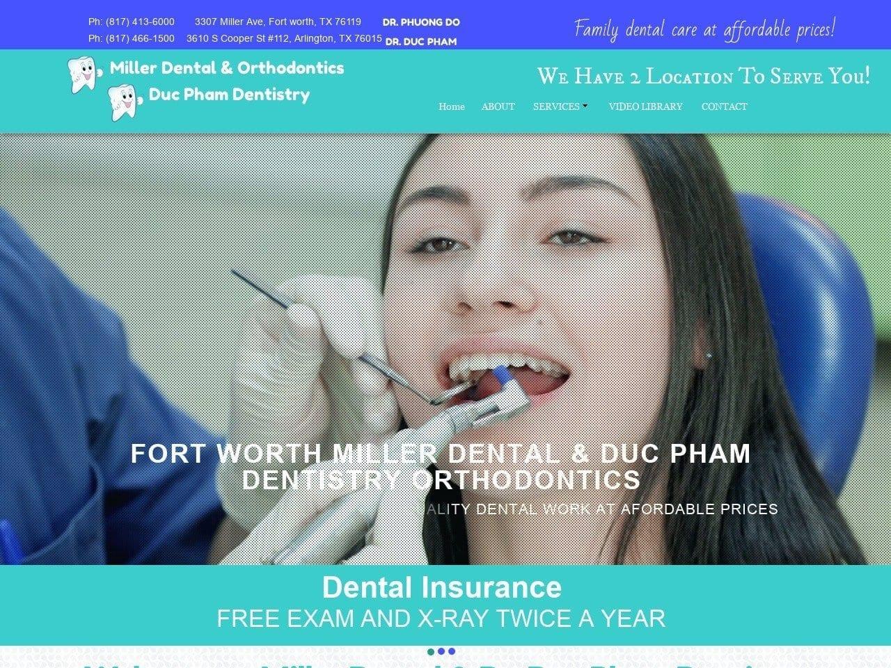 Miller Dental Dentist screenshot